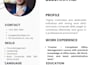 design a professional CV resume
